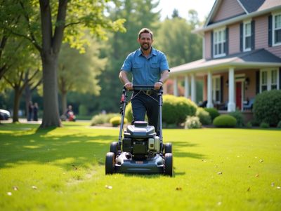 Weekly mowing crew in Columbus Ohio